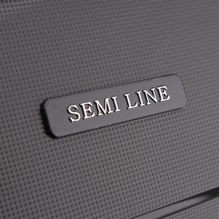 Валіза Semi Line 24" (M) Black (T5908-3)