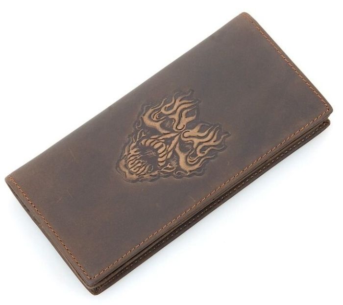 Кошелек мужской 14384 в винтажном стиле Vintage коричневый