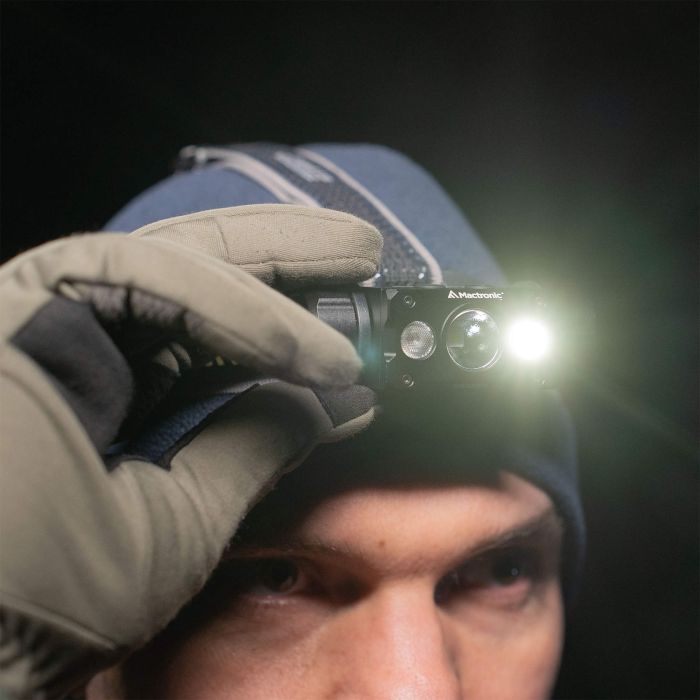Ліхтар налобний Mactronic Black Eye H40 (4000 Lm) Cool White/Red LED Rechargeable Type-C (THL0061)