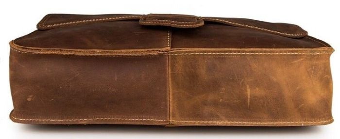 Сумка мужская 14231 в винтажном стиле Vintage коричневая.