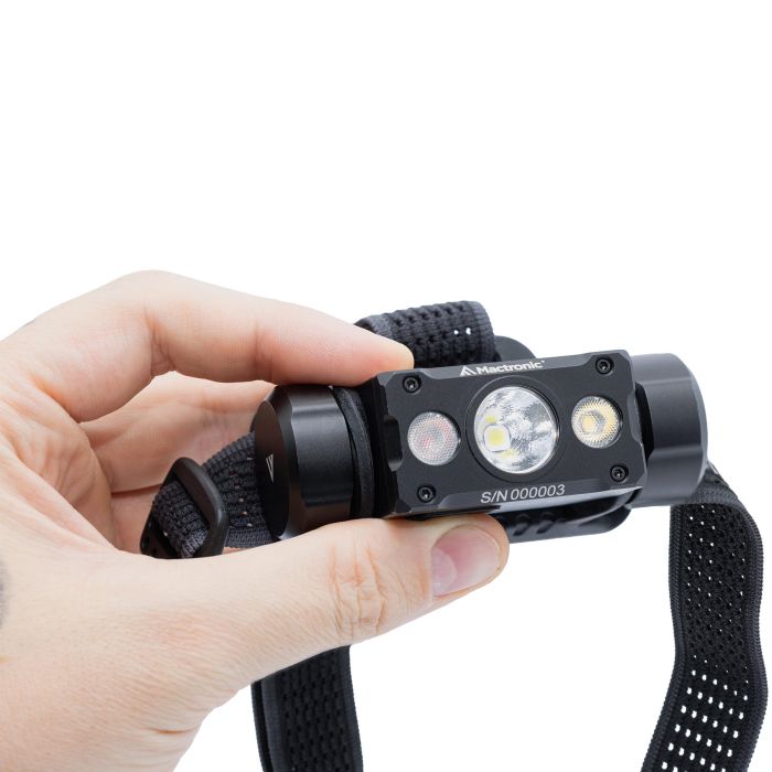 Ліхтар налобний Mactronic Black Eye H40 (4000 Lm) Cool White/Red LED Rechargeable Type-C (THL0061)