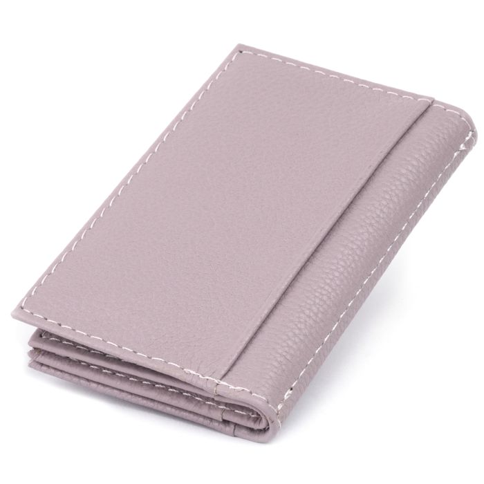 Візитниця-книга ST Leather 19216 лілова