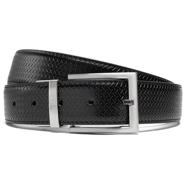 Ремінь чоловічий шкіряний Semi Line Black/Brown (P8232-0 M)