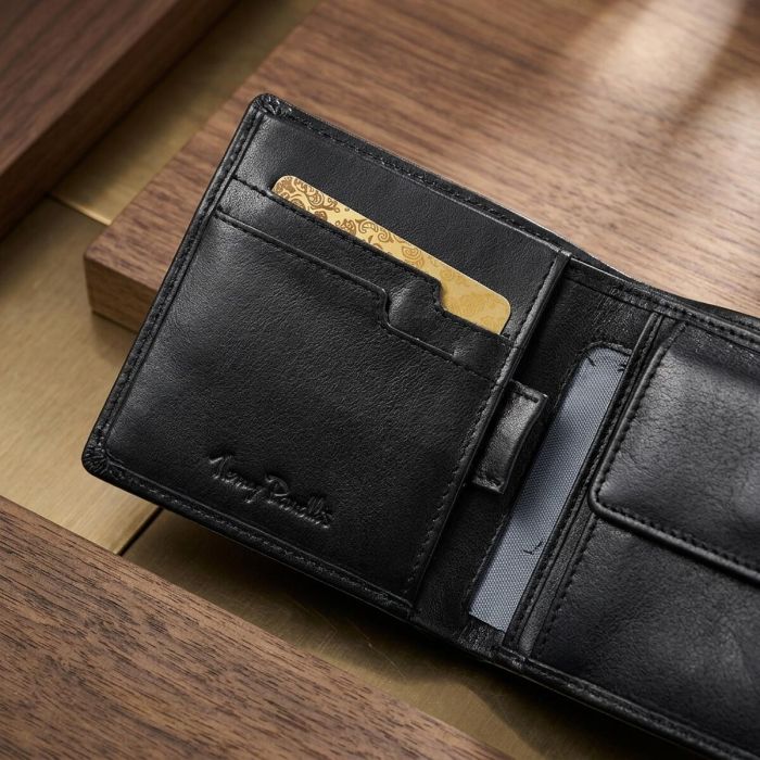 Женское вертикальное портмоне Tony Perotti Nevada 3504 nero (90652) Черное