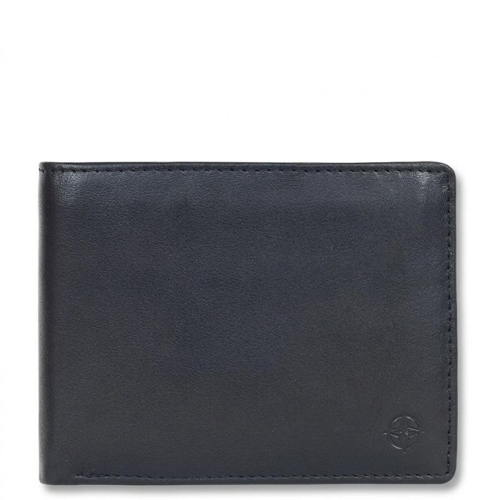 Чоловіче портмоне Tony Perotti з натуральної шкіри Cortina 5051 nero (90115) Чорне