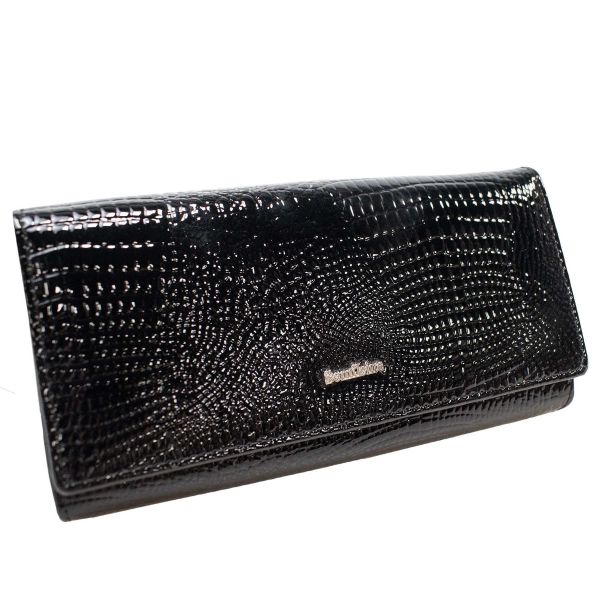 Гаманець жіночий шкіряний Semi Line RFID Black (P8228-0)