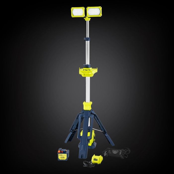 Прожектор професійний Mactronic Tower Beam (12 000 Lm) Powerbank Recharg 24.5/230V (PFL0300)
