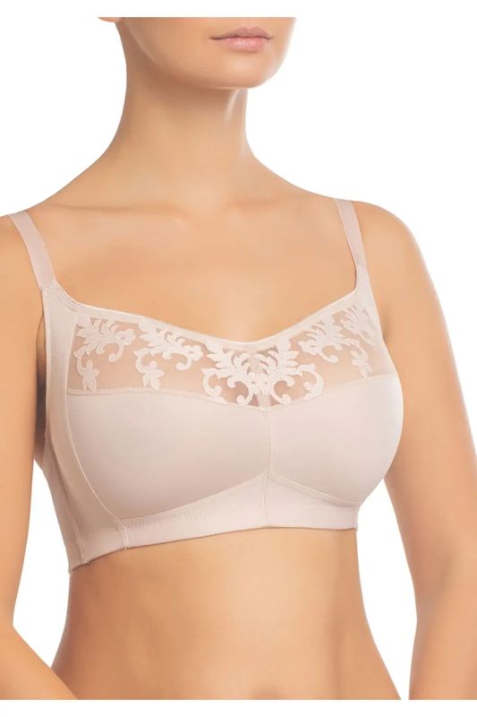 Бюстгальтер м'яка чашка MARTINA 006 07 03 Effetto Lingerie срібний-півонія