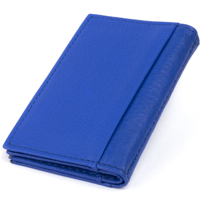 Візитниця-книга ST Leather 19219 синя