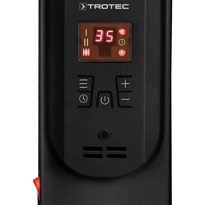 Обогреватель масляный Trotec TRH 25 E 2500W Black (1410000720)