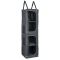 Шкаф-органайзер подвесной складной Bo-Camp 4 Compartments 2 Doors Anthracite (1709380)