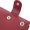 Практична візитниця з натуральної шкіри ST Leather 22468 бордова