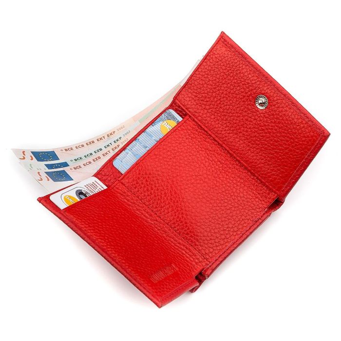 Гаманець ST Leather 18323 (ST440) дуже зручний жіночий червоний