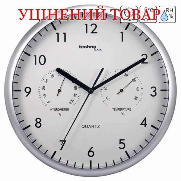 Годинник настінний Technoline WT650 White (WT650)_Discounted
