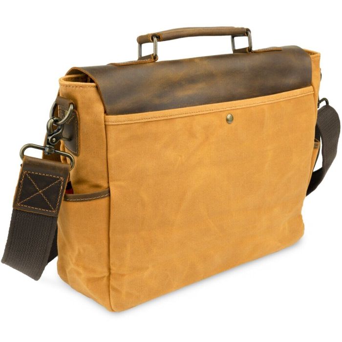 Діловий портфель у поєднанні зі шкірою 20120 Vintage рудий