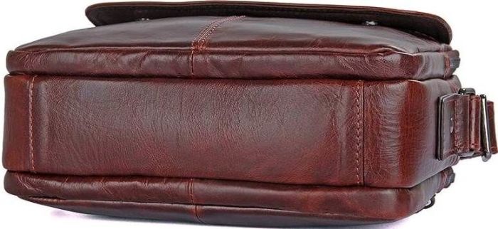 Сумка чоловіча 14558 з натуральної шкіри Vintage коричнева