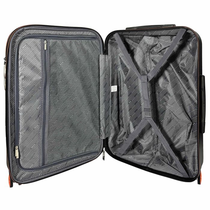 Валіза Semi Line 24" (M) Black/Orange Line (T5734-2)