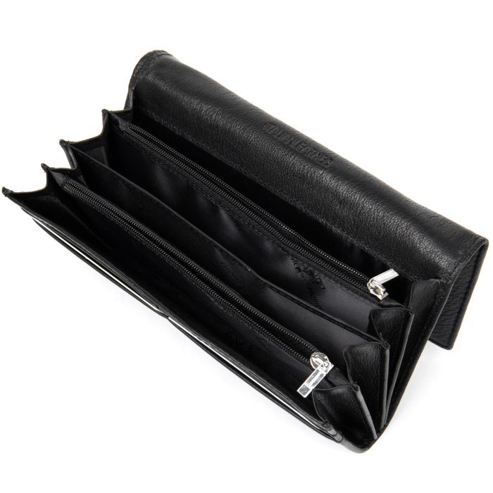 Добротний жіночий гаманець ST Leather 19375 чорний