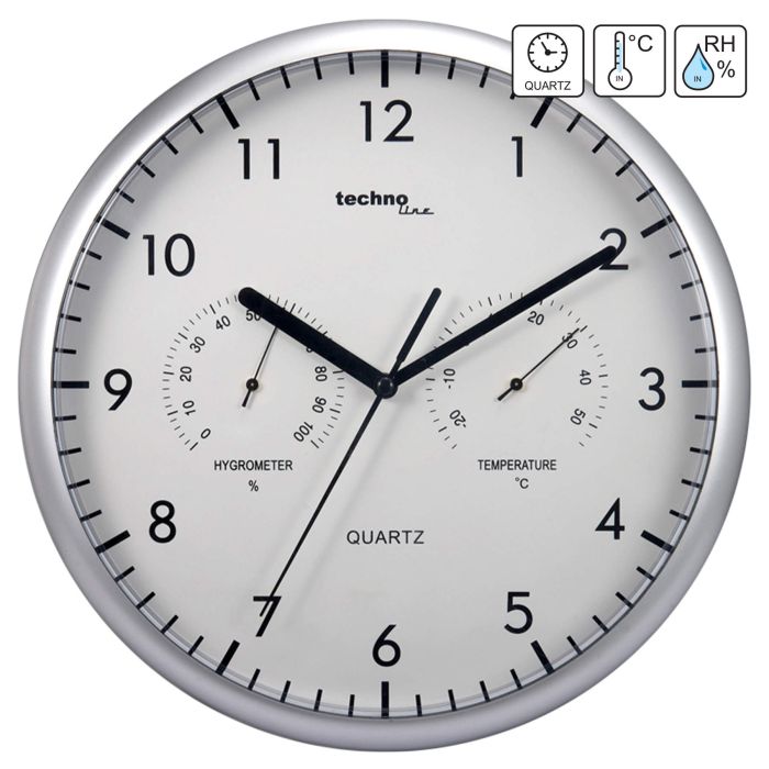 Годинник настінний Technoline WT650 White (WT650)_Discounted