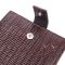 Практичний чоловічий гаманець із фактурної шкіри KARYA 21036 коричневий