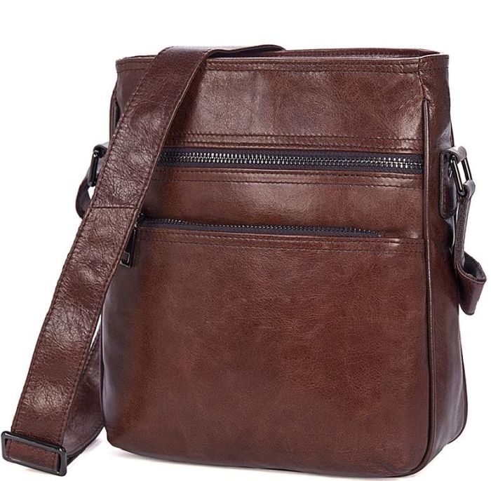 Мессенджер TIDING BAG 9801C коричневий