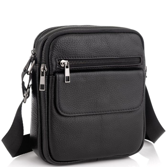 Чоловіча шкіряна сумка через плече маленька Tiding Bag A25-1108A
