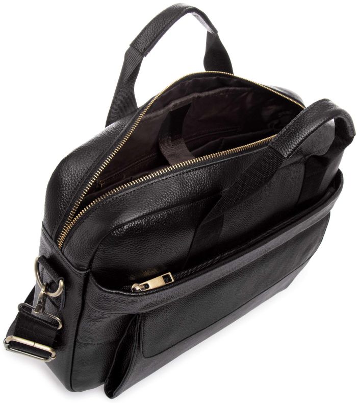 Сумка-портфель чоловіча шкіряна для документів Tiding Bag A25-1131A