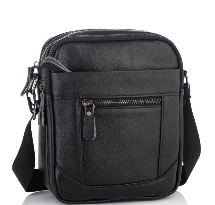 Чоловіча шкіряна сумка через плече маленька Tiding Bag A25-223A