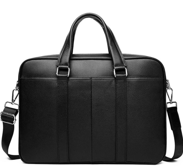 Сумка-портфель мужская кожаная деловая Tiding Bag A25-9904A