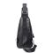 Человек кожаный черный слинг на плечо Tiding Bag A25F-6601A
