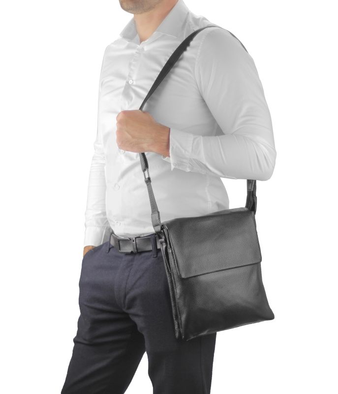 Кожаная сумка через плечо Tiding Bag A25F-8873A