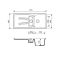 Кухонна мийка Adamant NEW LINE PLUS біла 975x495x235 мм, з крилом