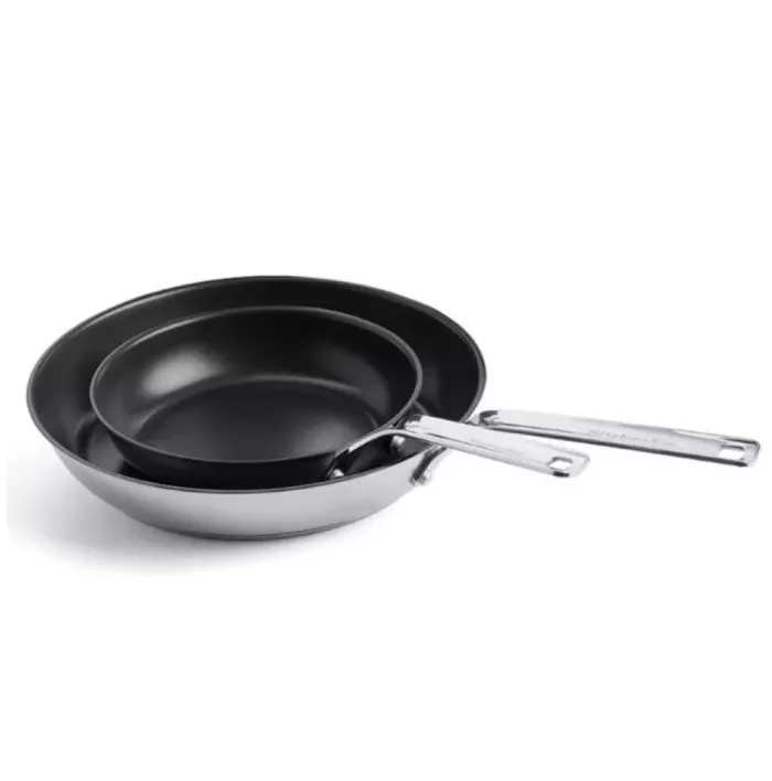Набір посуду KitchenAid SSS, 8 предметів, 16/18/20 см, 1,49/2,13/3,11 л, 20+28 см (CC004221-001)