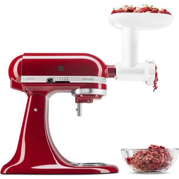 Насадка-м'ясорубка KitchenAid 5KSMFGA пластикова біла