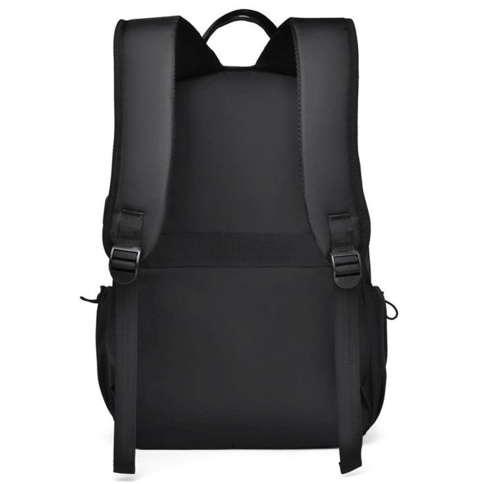 Місткий текстильний чорний рюкзак Confident ANT02-8395A