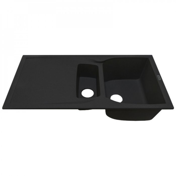 Кухонна мийка Adamant NEW LINE PLUS антрацит 975x495x235 мм, з крилом