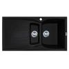 Кухонна мийка Adamant NEW LINE PLUS антрацит 975x495x235 мм, з крилом