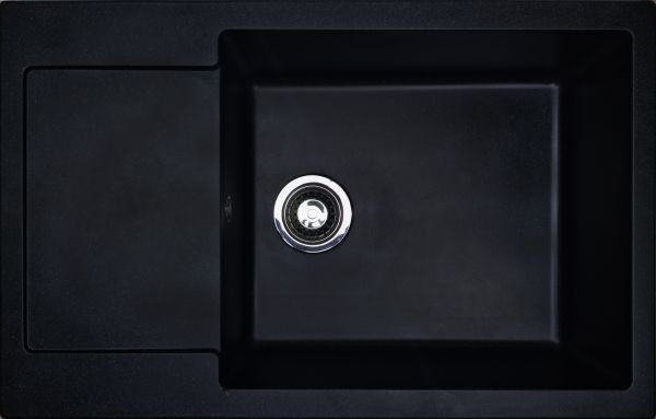 Кухонна мийка Adamant GENERAL антрацит 775x495x200 мм, з крилом