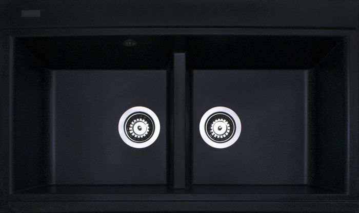 Кухонная мойка Adamant SIMILAR антрацит 885x505x230 мм, 2 полноразмерные чаши