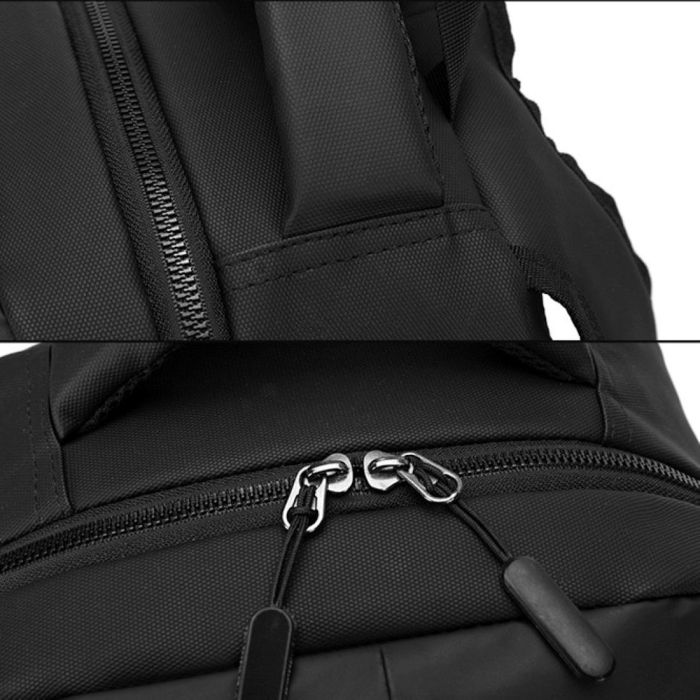 Чоловічий текстильний рюкзак Confident AT08-3420A чорний