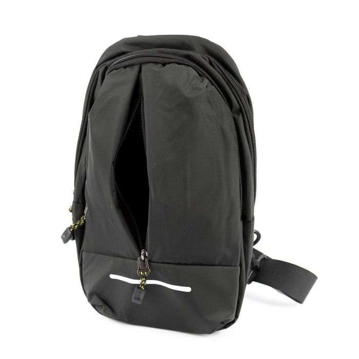 Слінг чоловічий чорний текстильний Confident ATN02-1545A чорний