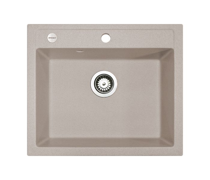 Кухонная мойка Adamant PRIZMA avena 590x495x200 мм, без крыла
