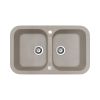 Кухонна мийка Adamant TWINS avena 765x470x190 мм, 2 повнорозмірні чаші