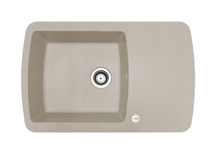 Кухонная мойка Adamant OPTIMAKS avena 775x495x200 мм, с крылом