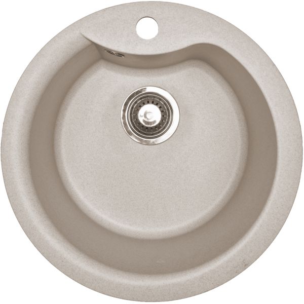 Кухонна мийка Adamant WAVE avena d 485x210 мм, без крила