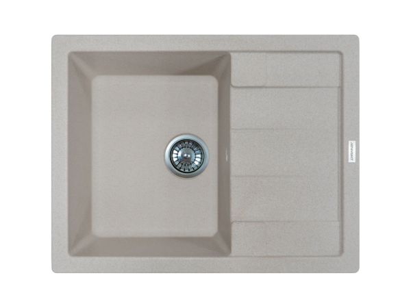 Кухонна мийка Adamant ANILA avena 645x495x200 мм, з крилом