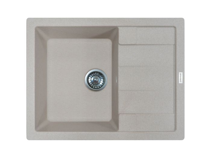 Кухонная мойка Adamant ANILA avena 645x495x200 мм, с крылом