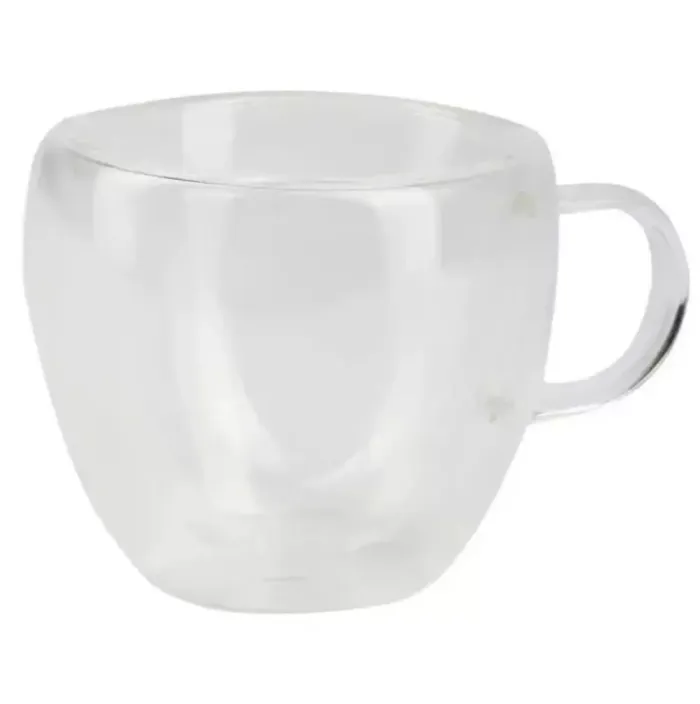 Набор стеклянных чашек Bergner Coffee & tea lovers 100 мл 2 шт (BG-20114-MM)