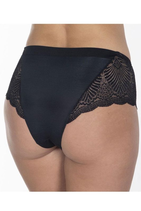 Трусики жіночі міді Effetto Lingerie 018 30 02 чорні