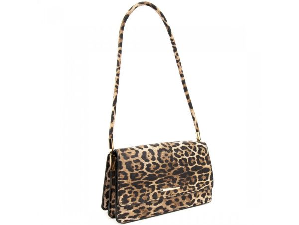 Кросбоді з клапаном з еко-шкіри Lilly P2-8208LB коричнева